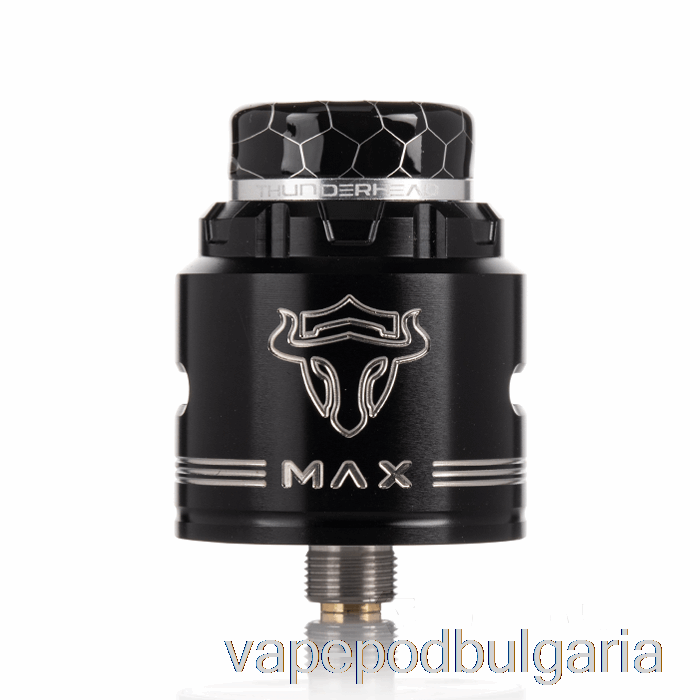 Vape Технически характеристики Thunderhead Creations Tauren Max 25mm Bf Rda Silver Black